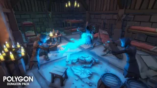 POLYGON Dungeons - Low Poly 3D Art by Synty