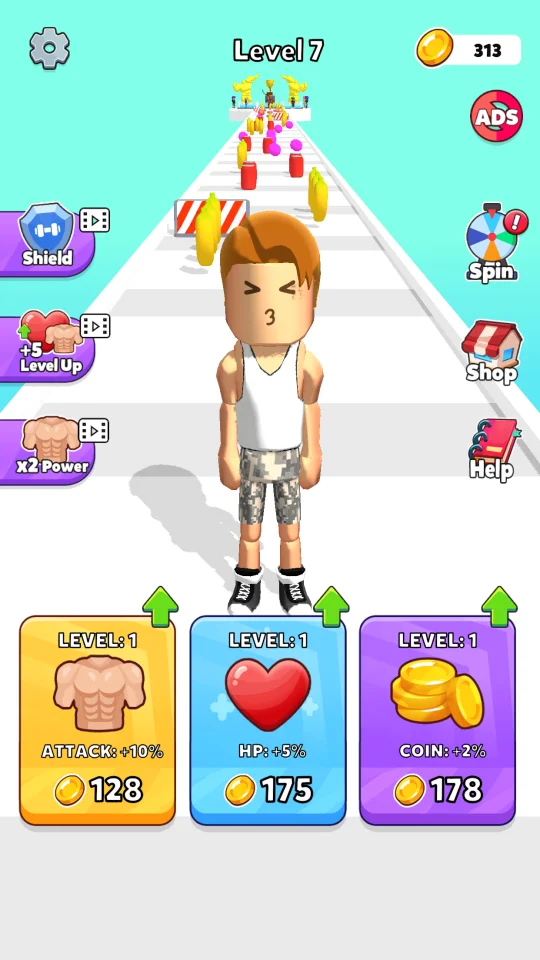 Body Race Run: Body Transform — screenshot 1