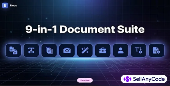 9-in-1 Document Suite HTML Script — cover