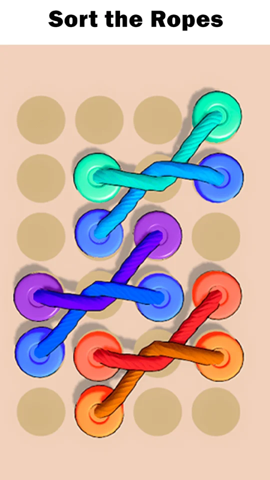 Rope Tangle Twisted Ropes — screenshot 4