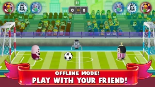 2 Player Head Football Game