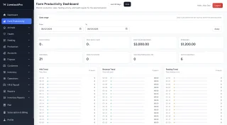LivestockPro ERP Livestock Farm Management System