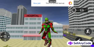 Flying Super Hero Rescue Robot 2021