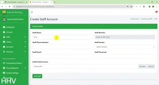 Internet Banking PHP MySQL