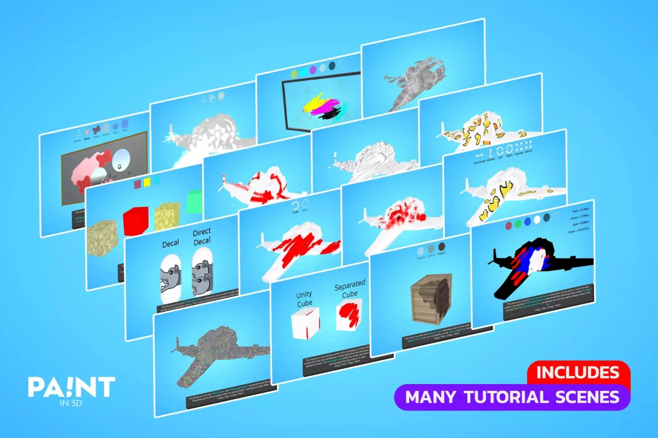 Paint in 3D — screenshot 1