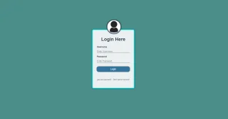 Basic Login Page