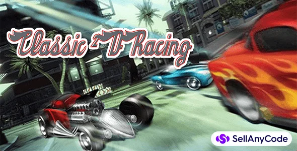 Classic 2D Racing Unity Source Code
