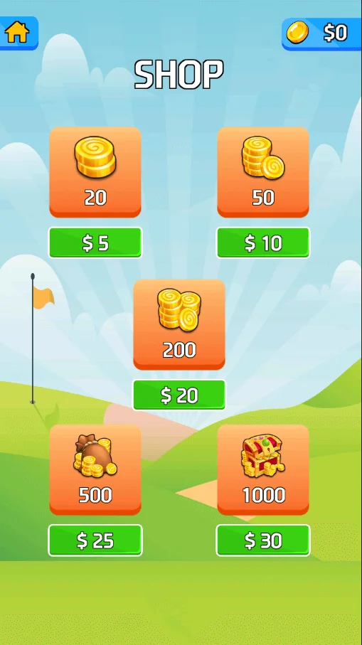 Mini Golf Battle 3D Unity Game Source Code — screenshot 9