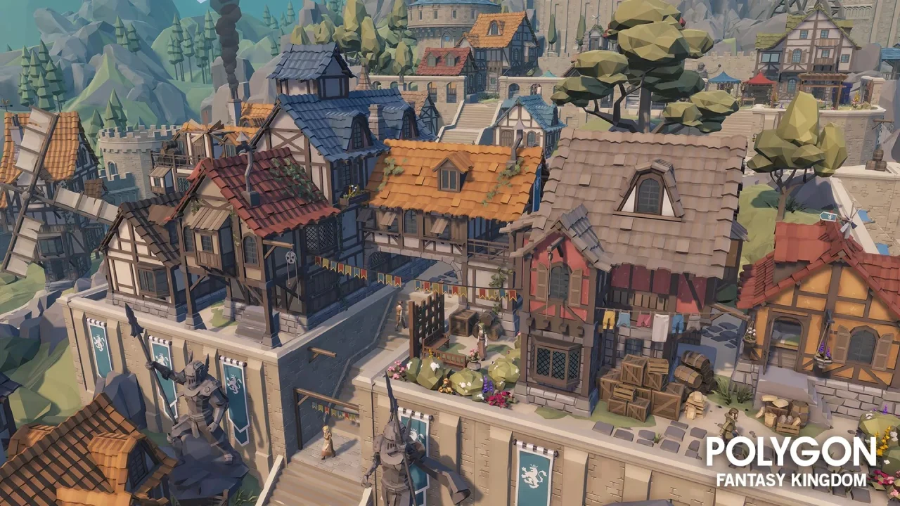 POLYGON Fantasy Kingdom - Low Poly 3D Art by Synty — screenshot 2