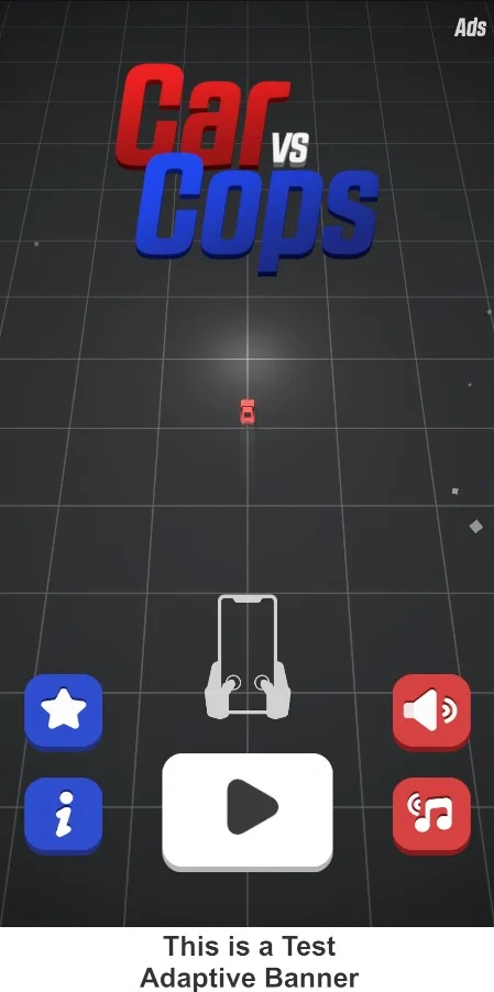 CAR VS COPS 3D | AdMob + GDPR | Unity Ads — screenshot 2