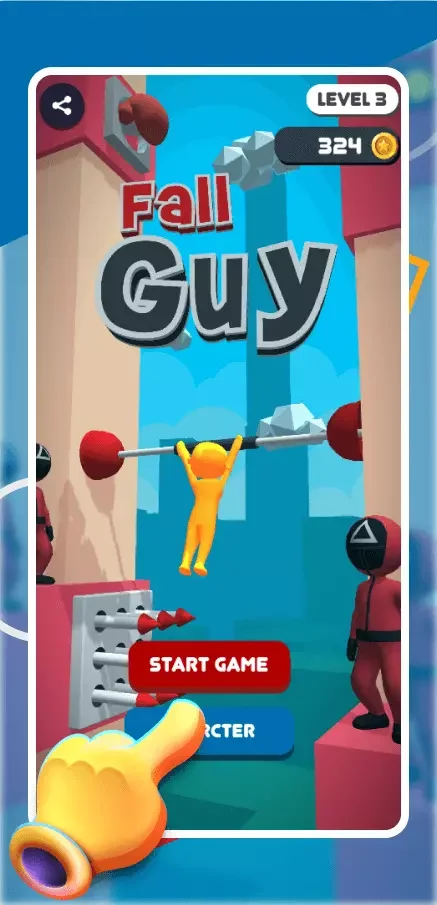 Fall Guy | Hypercasual — screenshot 1