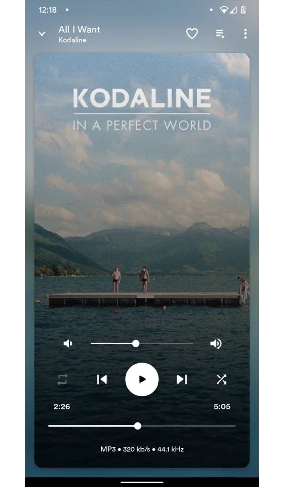 Music Player - Android App Template — screenshot 3