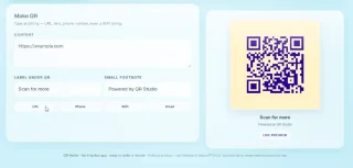 QR Coder Atelier v1
