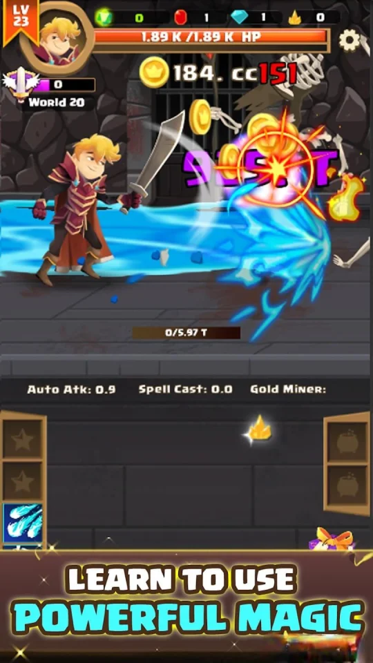 Clicker Knight Incremental - Unity Game — screenshot 5
