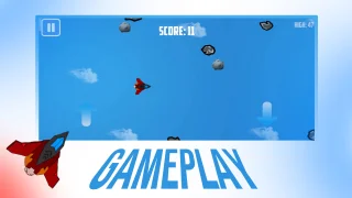 Endless Flight 2D Arcade Flying Game Source Code (Unity)