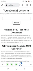 YouTube to MP3 Converter Website