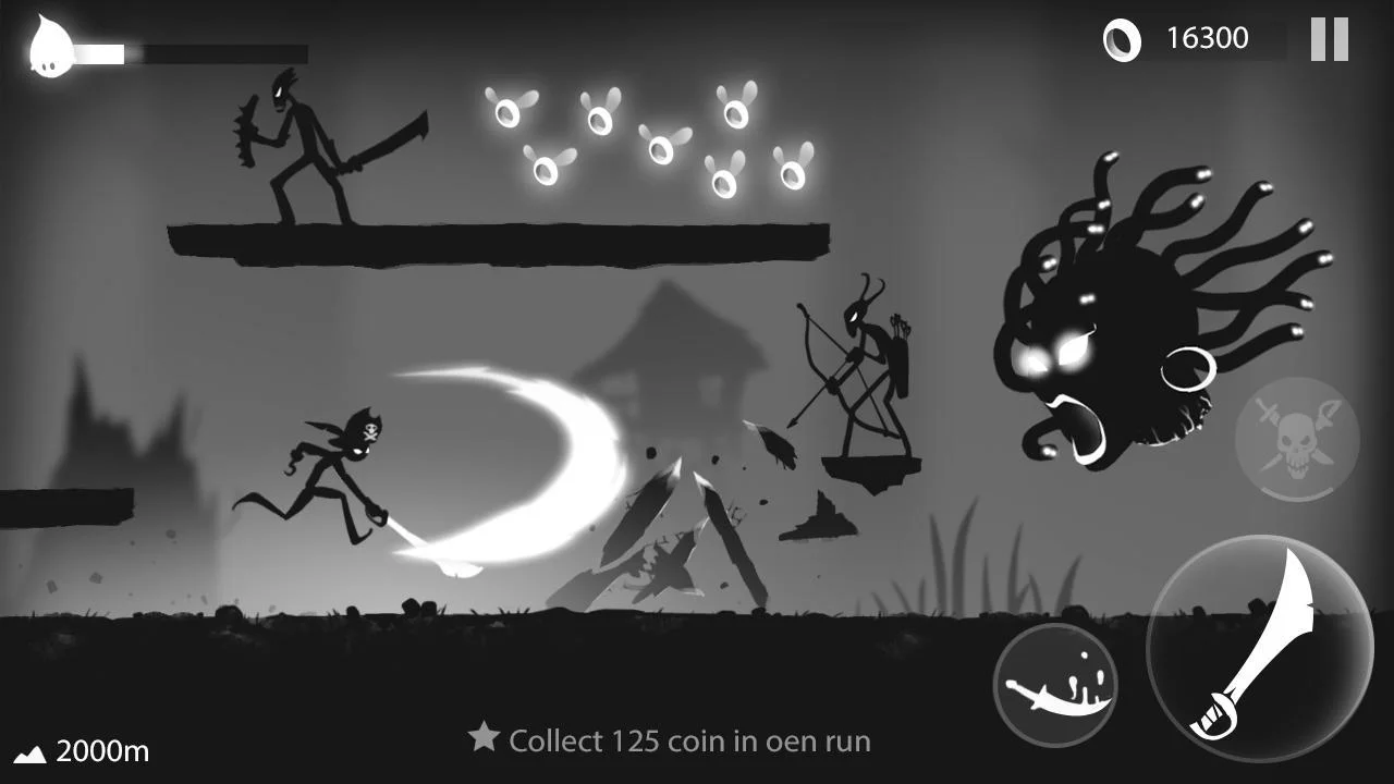 Stickman Run: Shadow Adventure — screenshot 4