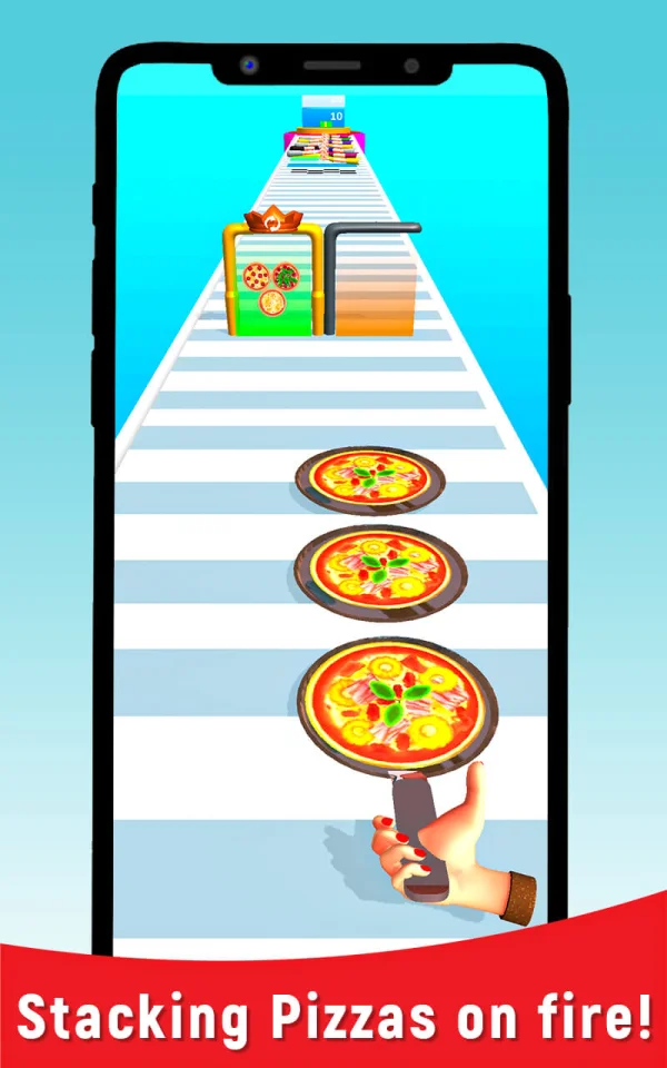 Pizza Long Stack Maker 3D – New Top Trending Game — screenshot 3