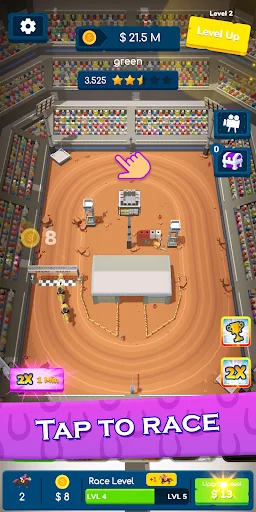 Idle Life Tycoon: Horse Racing — screenshot 1