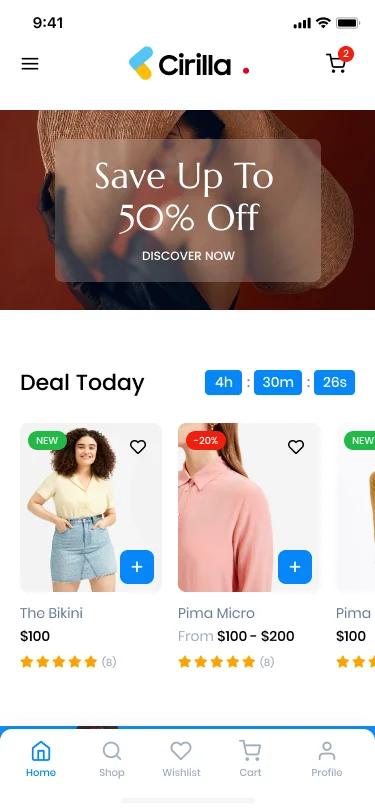 Cirilla - Multipurpose Flutter App for WordPress & WooCommerce — screenshot 4