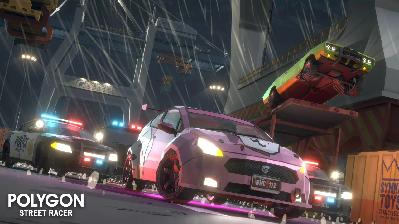 POLYGON - Street Racer - Low Poly 3D Art by Synty — screenshot 4
