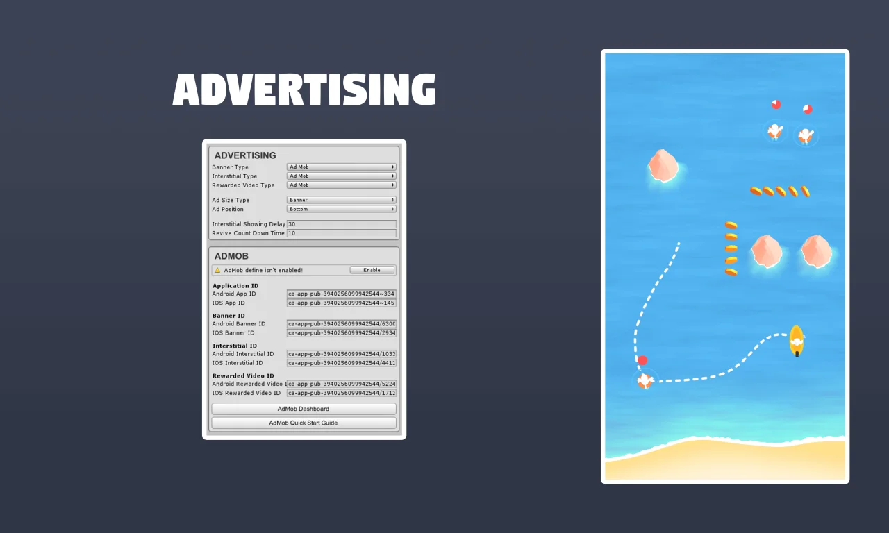 Beach Rescue | Template + Editor — screenshot 1