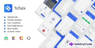 ToTalk - World Wide Free Calling Android App with Web Panel