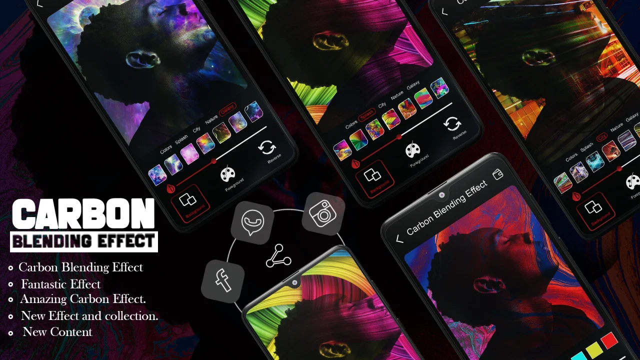 Carbon Photo Lab - Double Exposure Blending Effect - Blend Photo Editor & Effect — screenshot 4