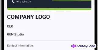 Business Card Scanner App Kotlin OCR + PDF/CSV E