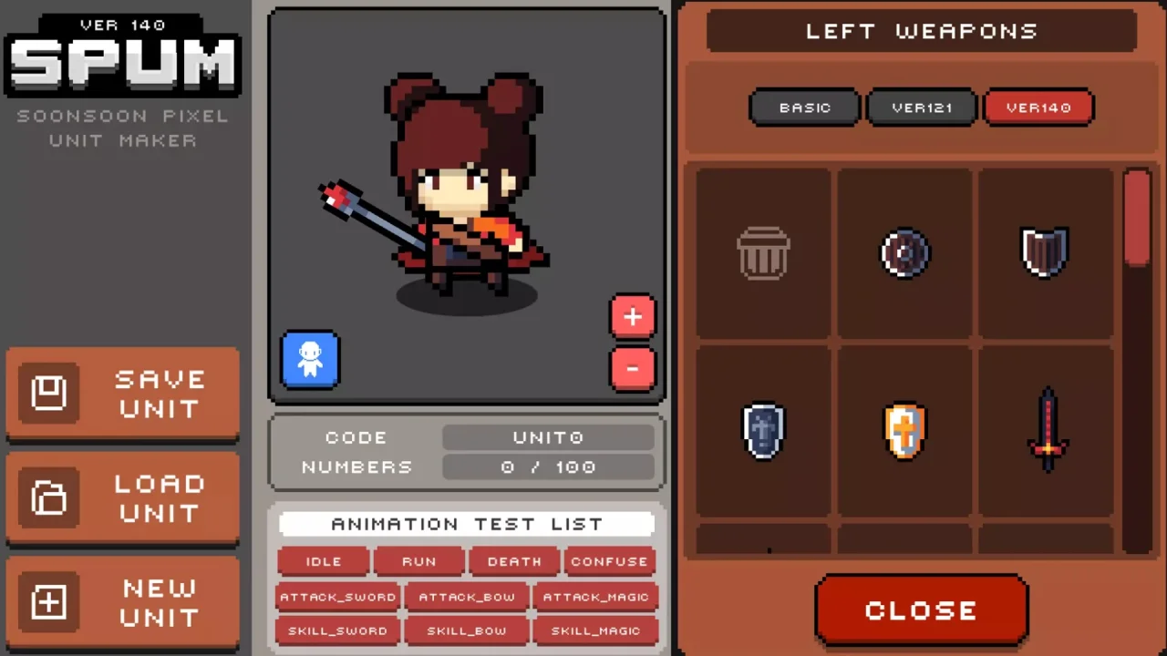 2D Pixel Unit Maker - SPUM — screenshot 4