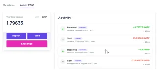Bitcoin, Ethereum, ERC20 Crypto Wallets with Exchange
