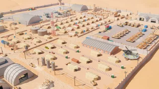 Military - Low Poly 3D Models Pack