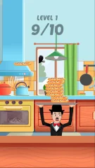 Charlie Chaplin - Pizza Stack Game