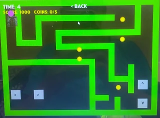 Maze Game in C++ with -10 Levels