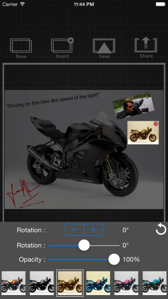 CWaterMark - iOS App Template — screenshot 4