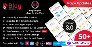 Blog Designer Pro for WordPress