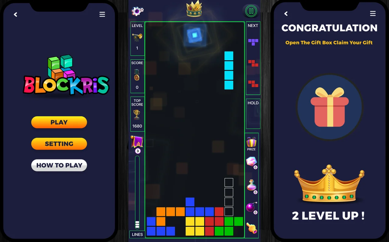 Tetrio Blockris Puzzle Game — screenshot 5