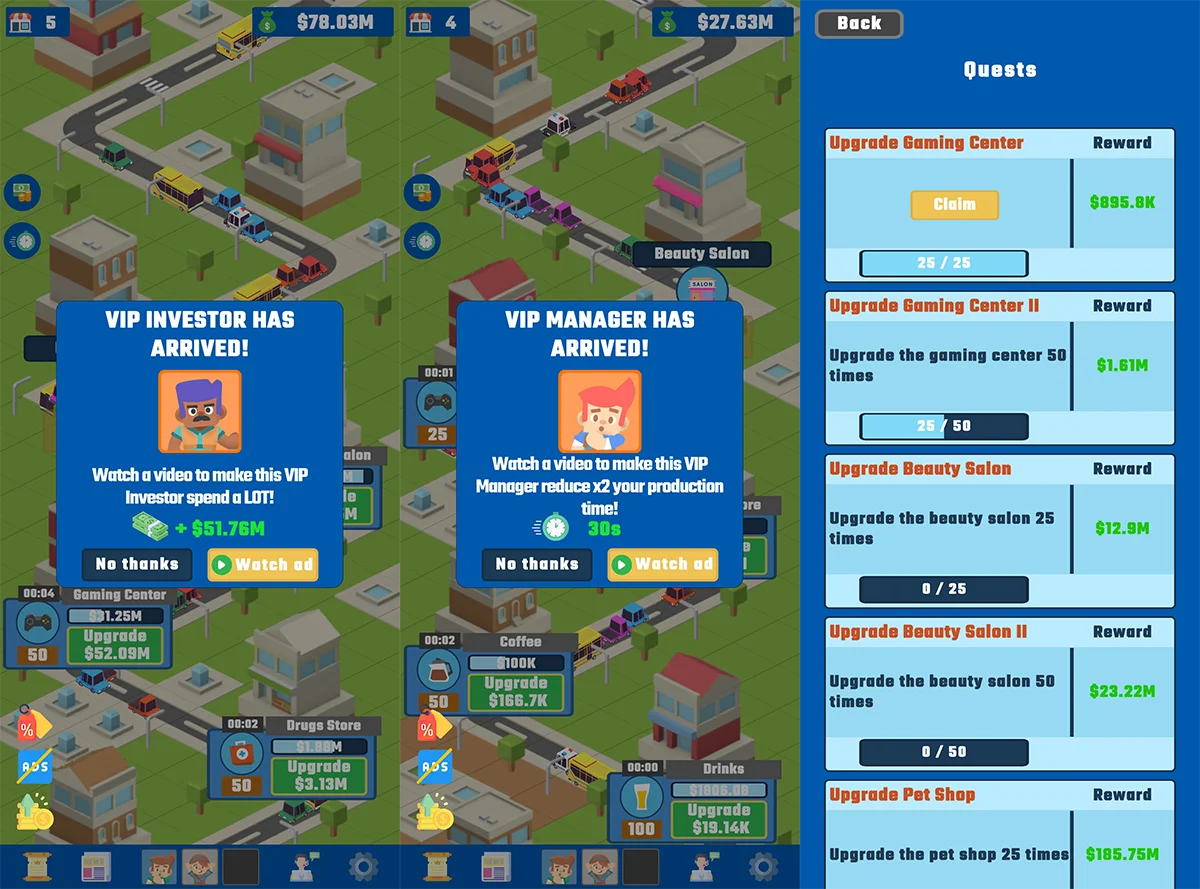 Idle Business Manager — screenshot 3