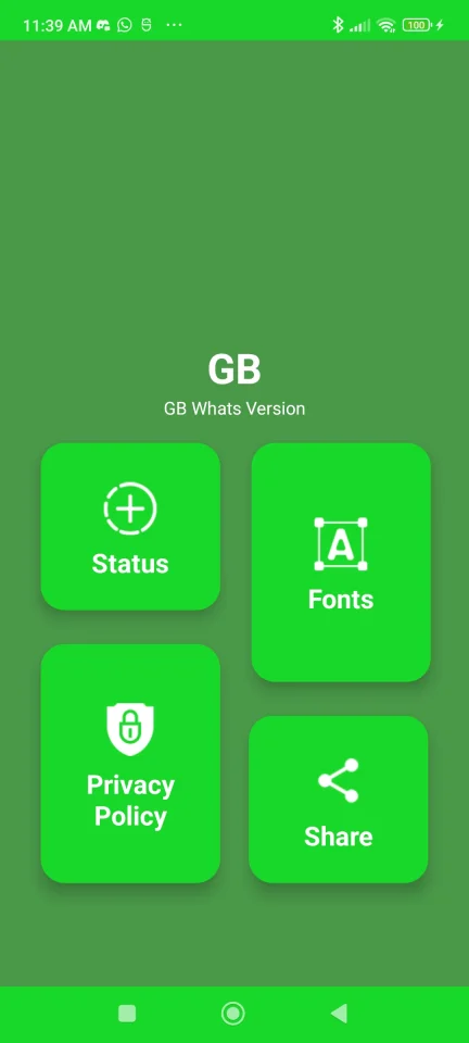 GB WhatsApp Version (Supports Even on Android 11 & Above) — screenshot 1