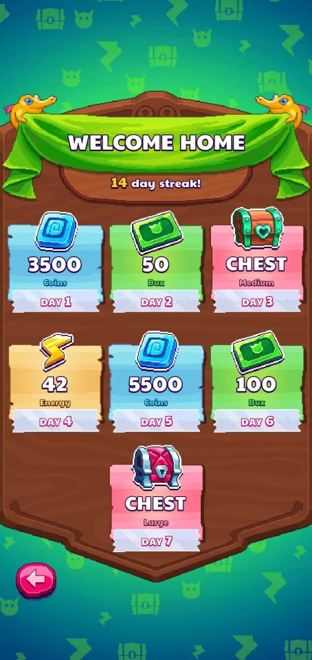Daily (Time Based) Rewards — screenshot 1