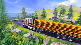 Heavy Construction Vehicle Transporter Truck Game
