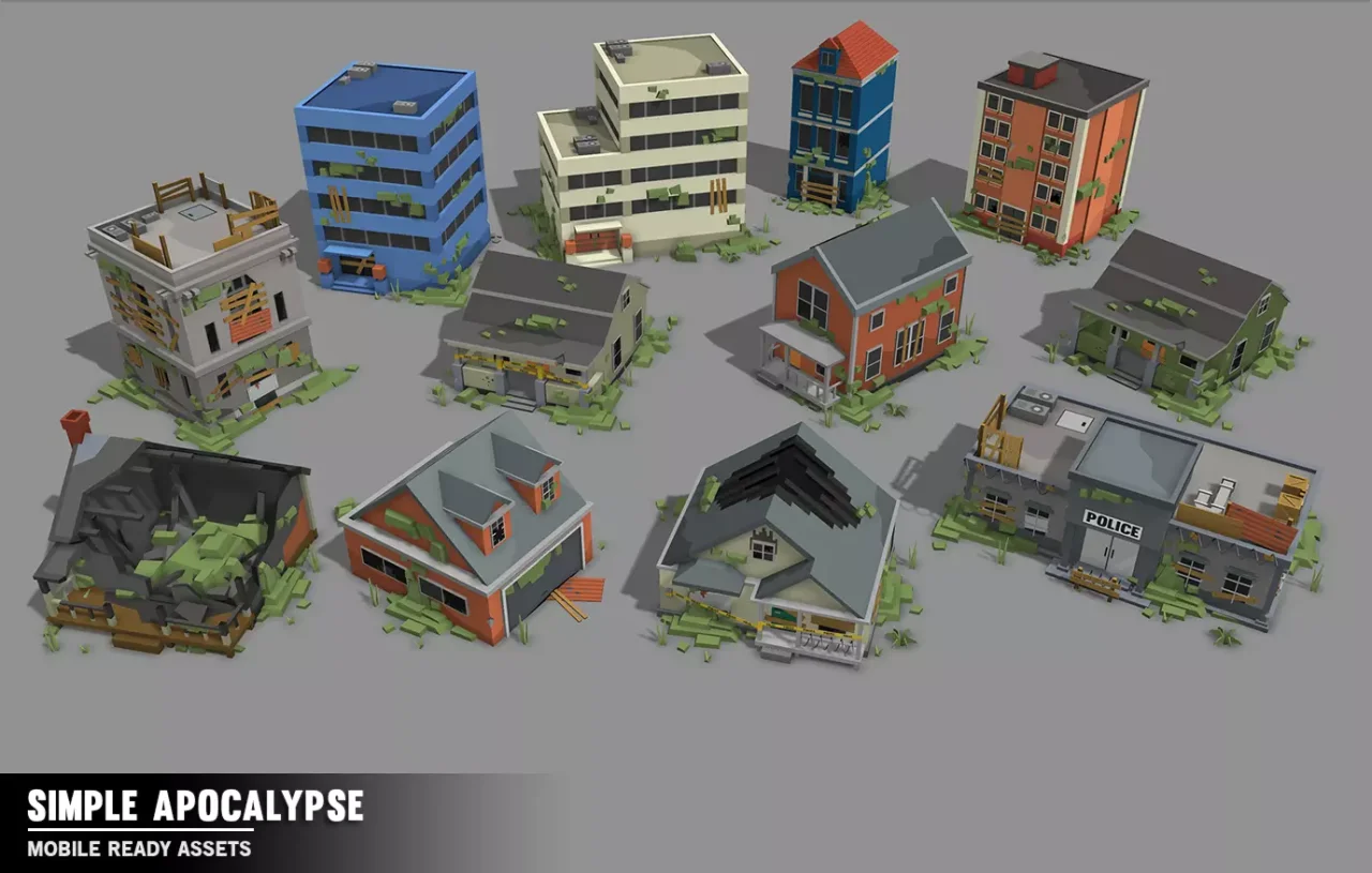 Simple Apocalypse - Cartoon Assets — screenshot 5