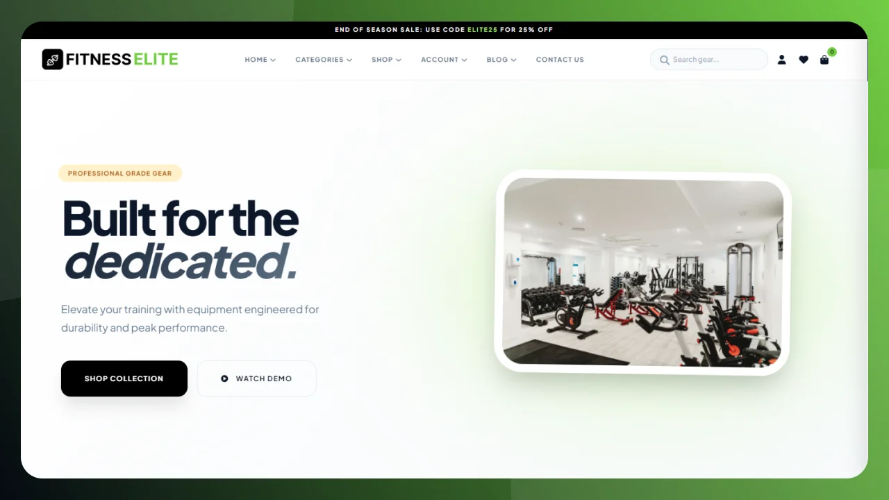 Modern Responsive E-Commerce HTML Templates Pack — screenshot 5