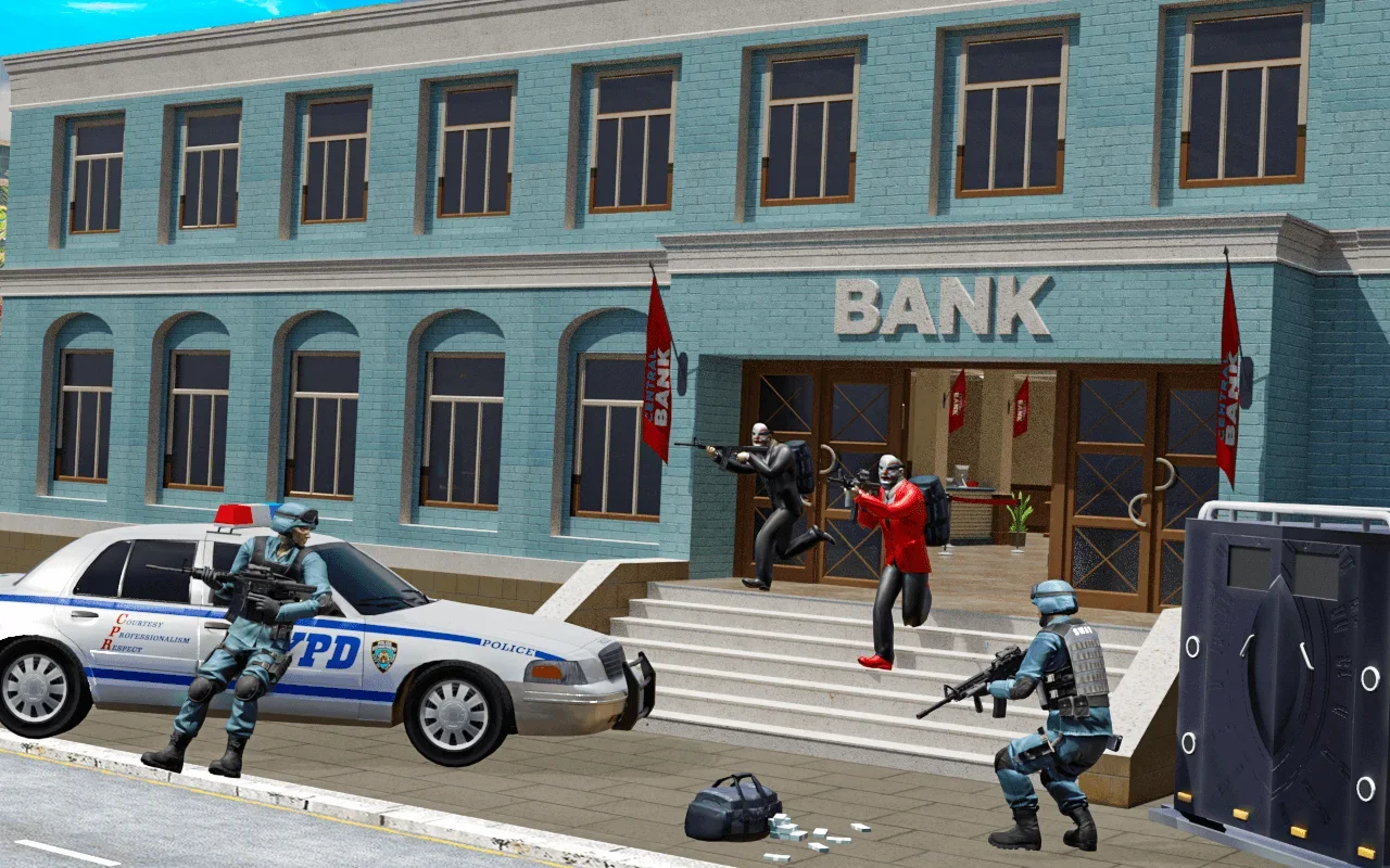 Bank Robbery Hatch City Police Gangster Crime — screenshot 2