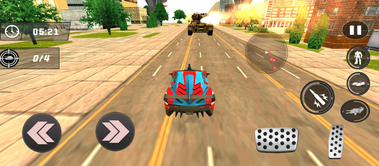 Crocodile Robot Transform Game 2022 — screenshot 2