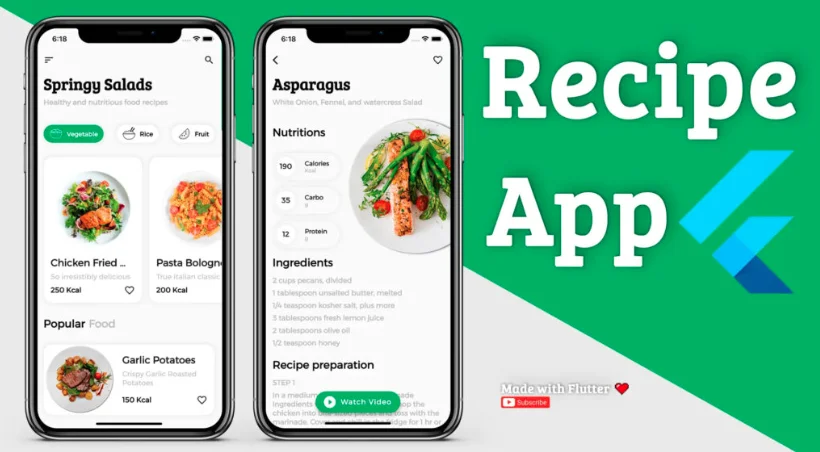Recipe App UI Template — screenshot 3