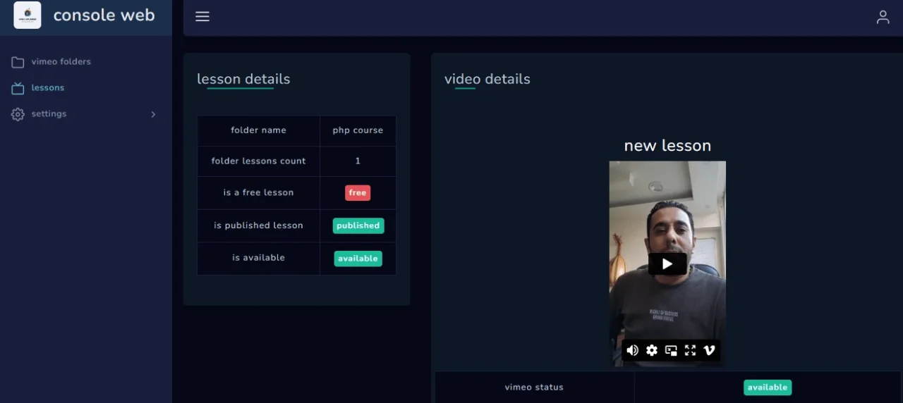 Vimeo-Uploader for Uploading Videos to Vimeo — screenshot 4
