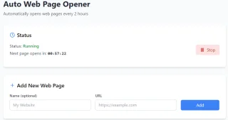 AutoWebPageOpener
