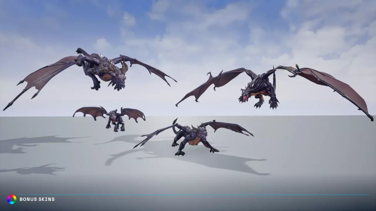Stylized Fantasy Dragons Pack — screenshot 1