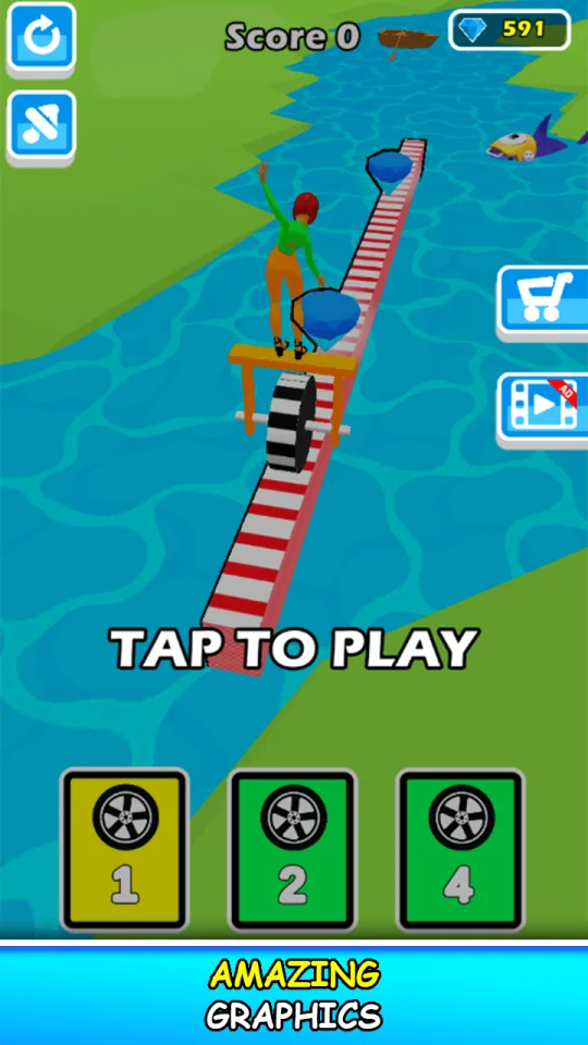 Wheel Balancer 3D Game Unity Source Code — screenshot 2
